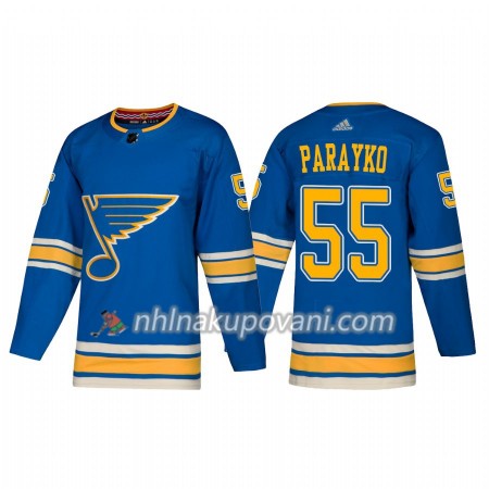 St. Louis Blues Dresy Colton Parayko 55 Alternate 2018-2019 Adidas Authentic - Pánské